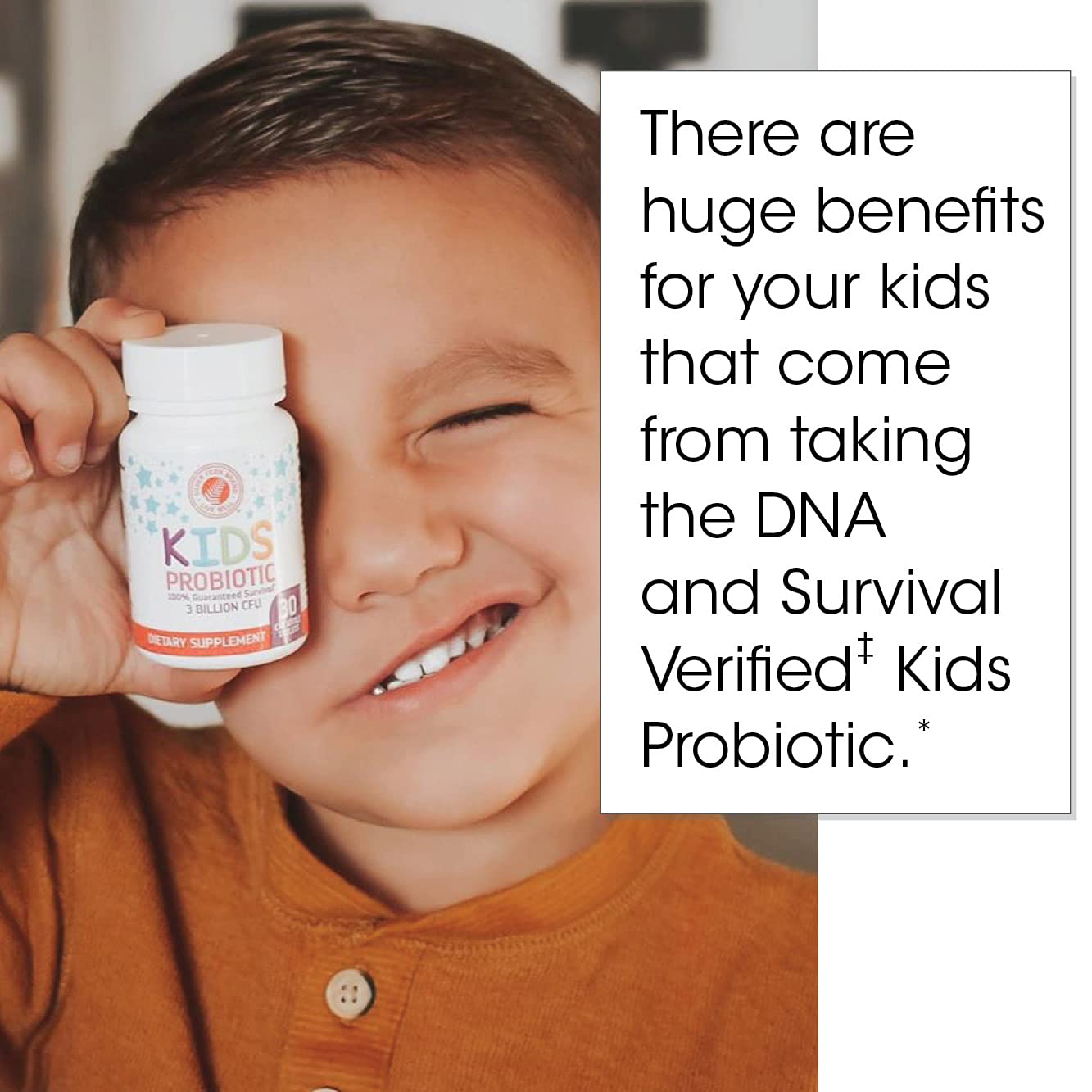 Silver Fern Kids probiotic berry chewables on a kid-friendly table.