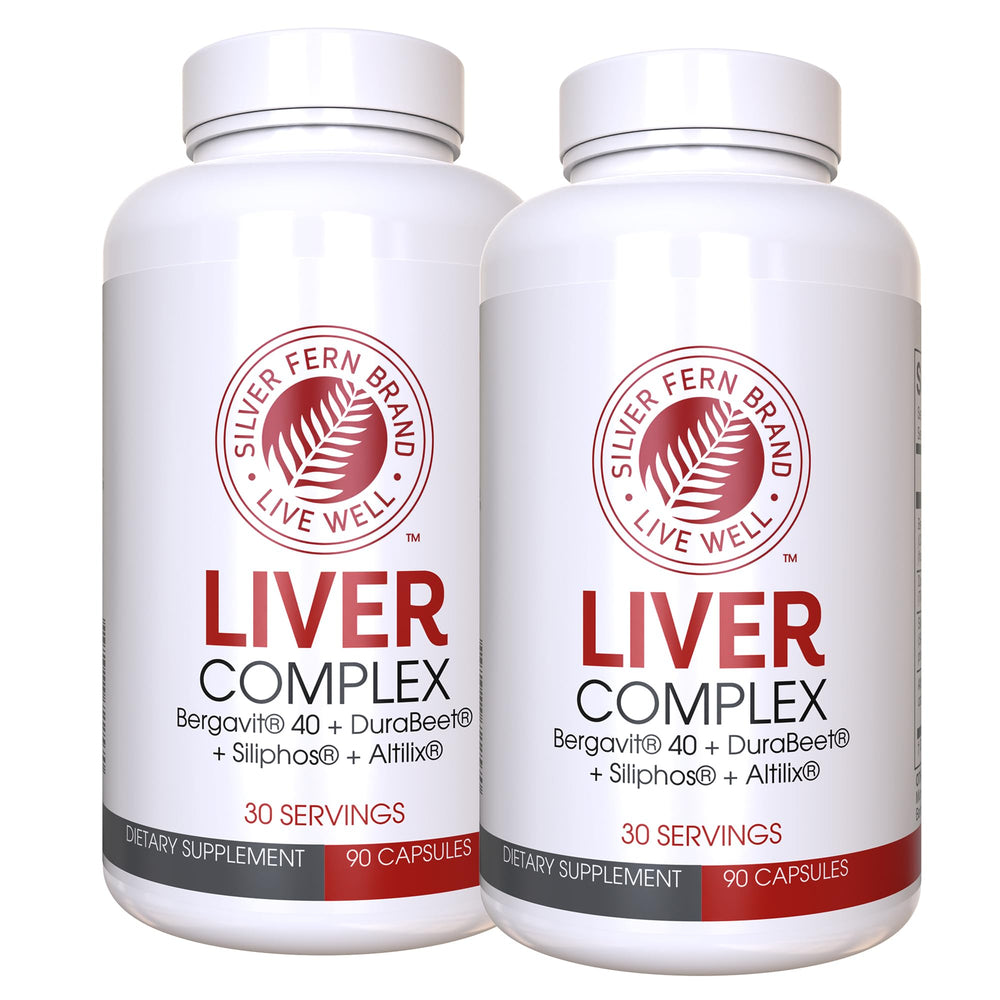 Silver Fern Liver Complex bottle for daily liver support.