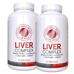 Silver Fern Liver Complex bottle for daily liver support.