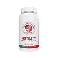 Silver Fern Motility bottle cap emphasizes daily use for consistent support