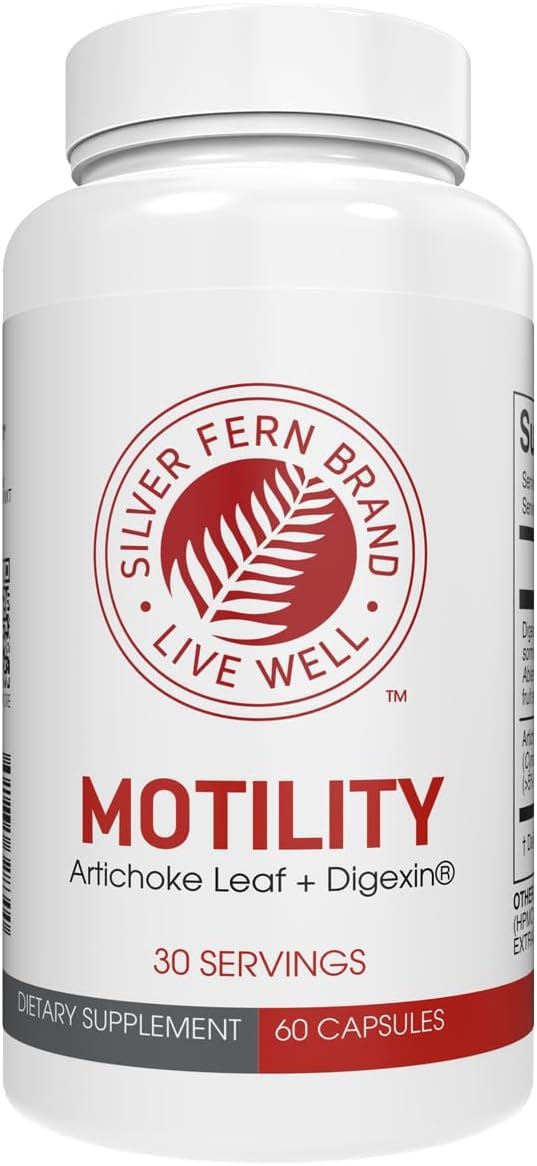 Motility capsules on a shelf convey trust and popularity