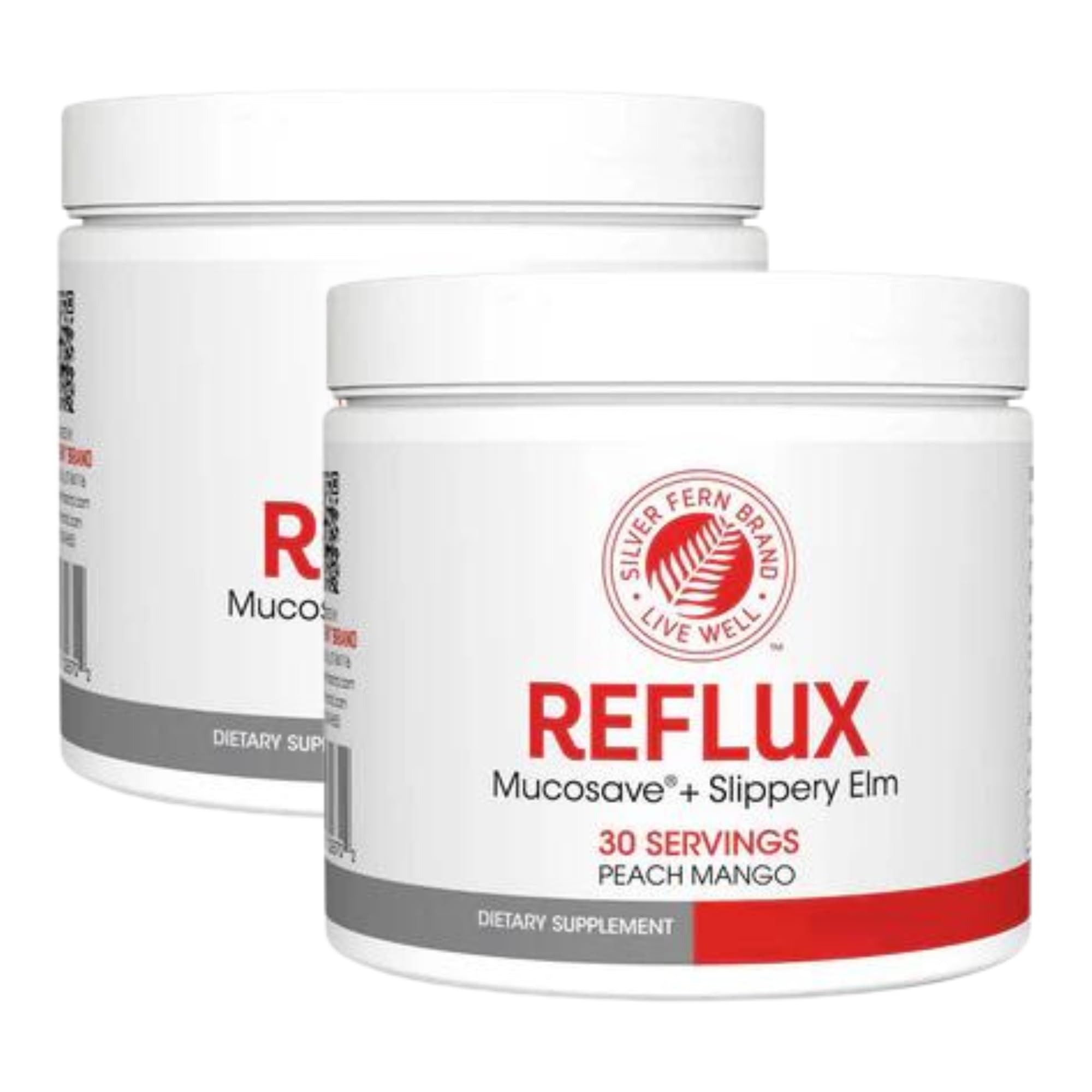 Silver Fern Reflux Peach Mango bottle for daily digestive support