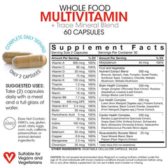Silver Fern trace minerals label emphasizes natural micronutrients.