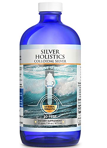 SILVER HOLISTICS refill bottle 16oz for long-lasting supply and easy refills.