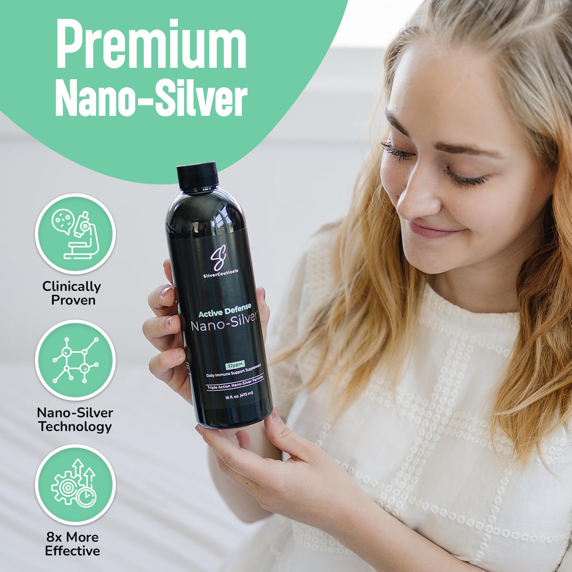SilverCeuticals oral-use routine indicating daily wellness considerations.