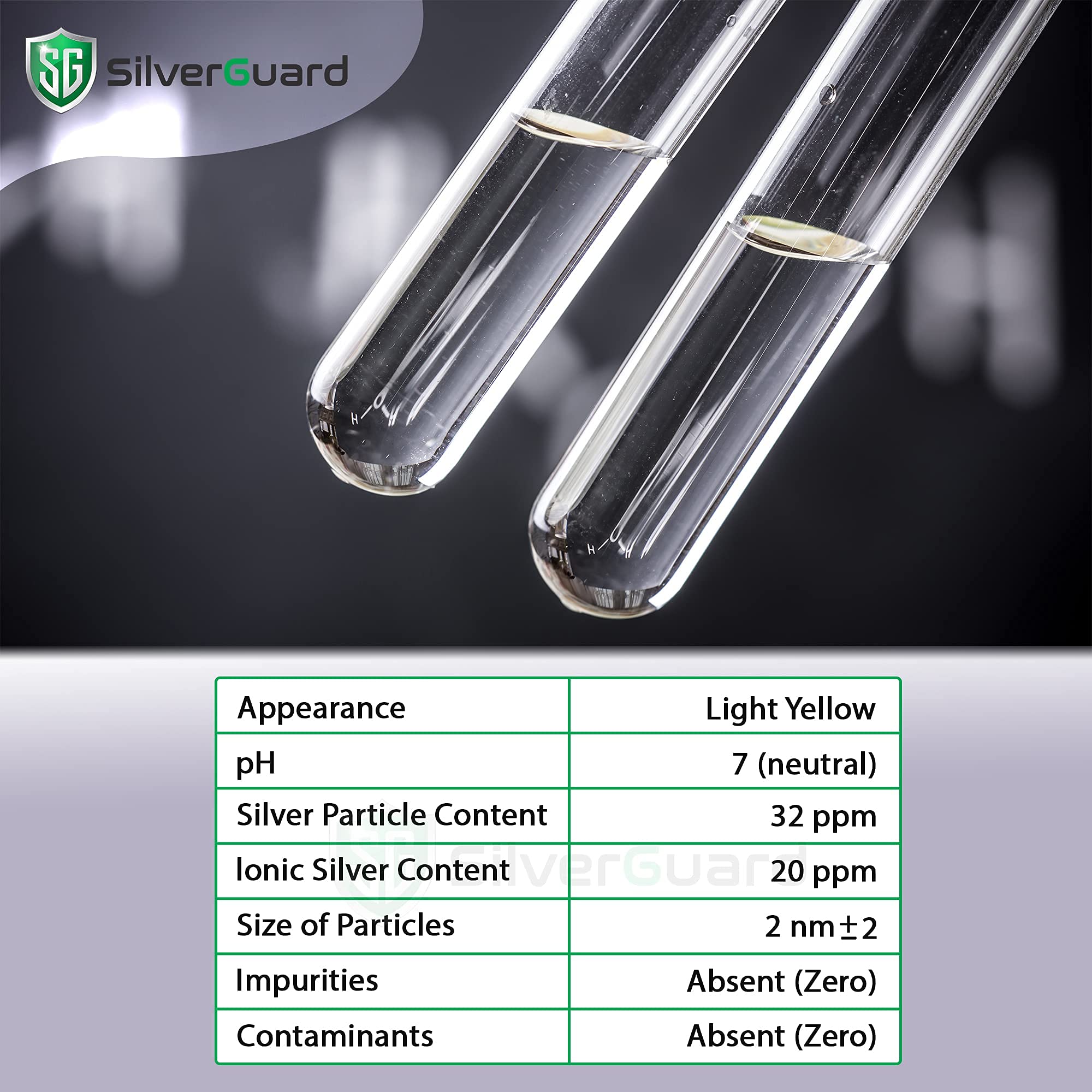 SilverGuard fast-absorbing silver formula offering rapid immune support