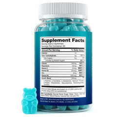Silverpeaks Height Growth Gummies packaging showing easy two-gummy daily dosage.
