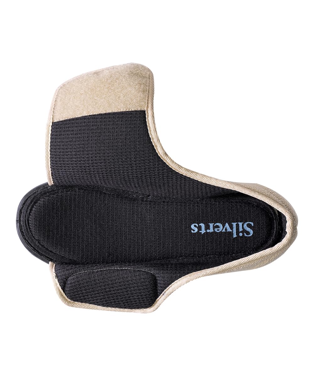 Silvert's cushioned interior delivers light shock absorption and all-day comfort.