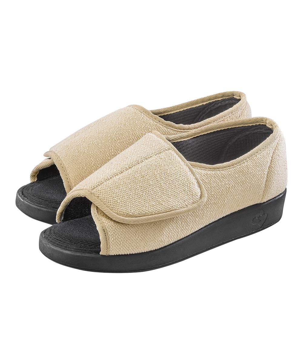 Silvert's open-toe shoes breathability for daily comfort.