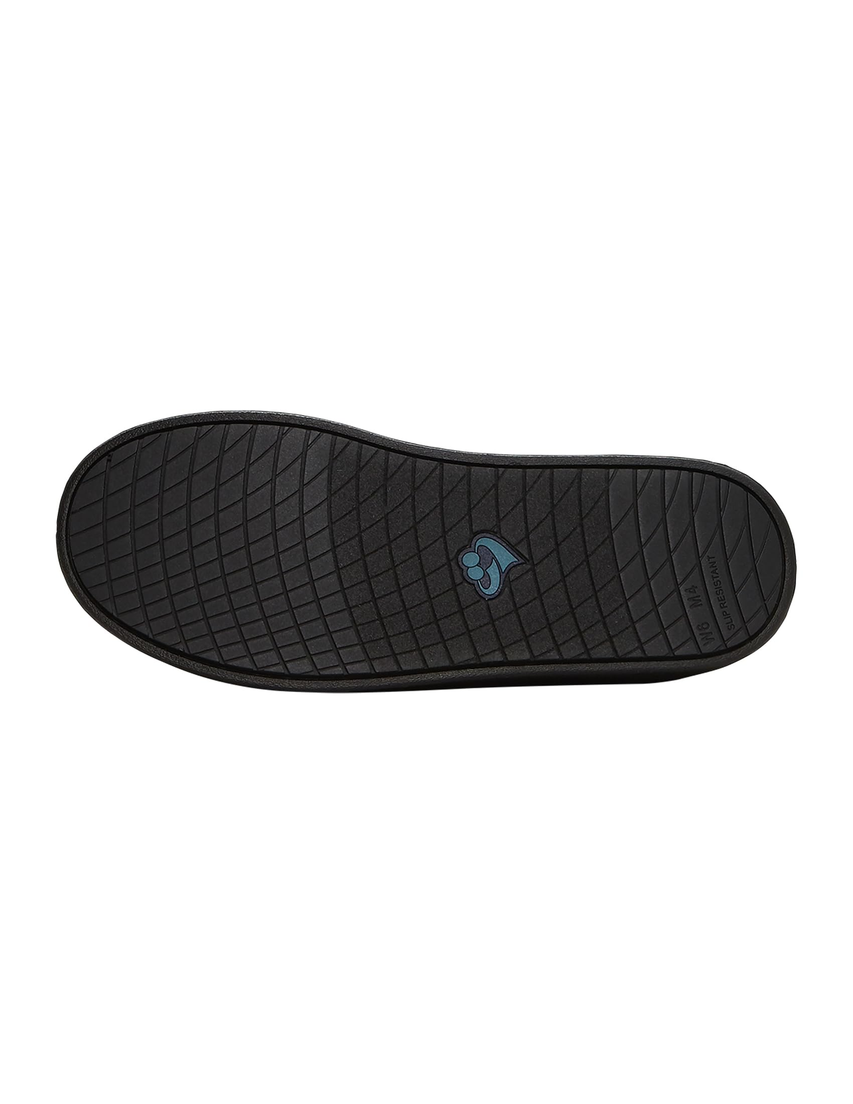 Silvert's slippers feature non-slip outsole for stability indoors and outdoors