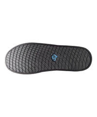 Silvert's heather grey and black slippers for indoor and light outdoor use.