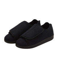 Silvert's men's diabetic slippers with easy-access closures for effortless wear