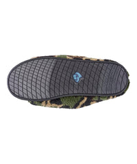 Silvert's men's slippers feature slip-resistant soles for safer steps.