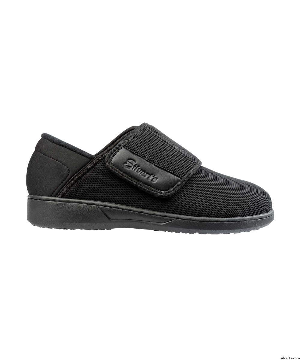Silvert's Extra Wide Comfortsteps Shoes front view, ideal for easy all-day wear