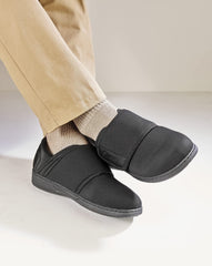 Silvert's Extra Wide Comfortsteps non-slip sole for stable indoor and outdoor use
