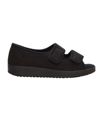 Silvert's extra-wide footwear for women offering cushioned insole and roomy fit.