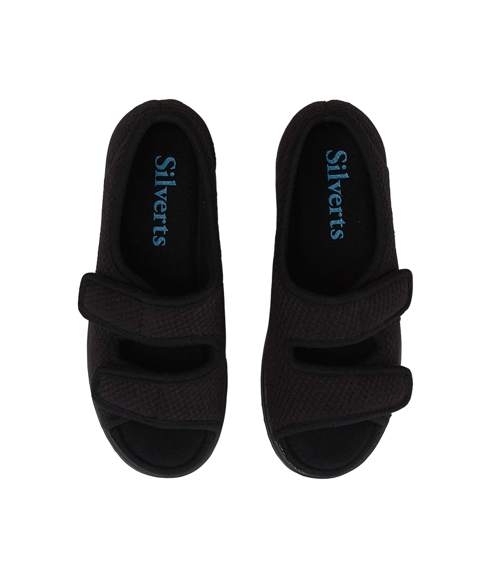 Silvert's sandals with a fluid barrier for spills and easy cleaning.