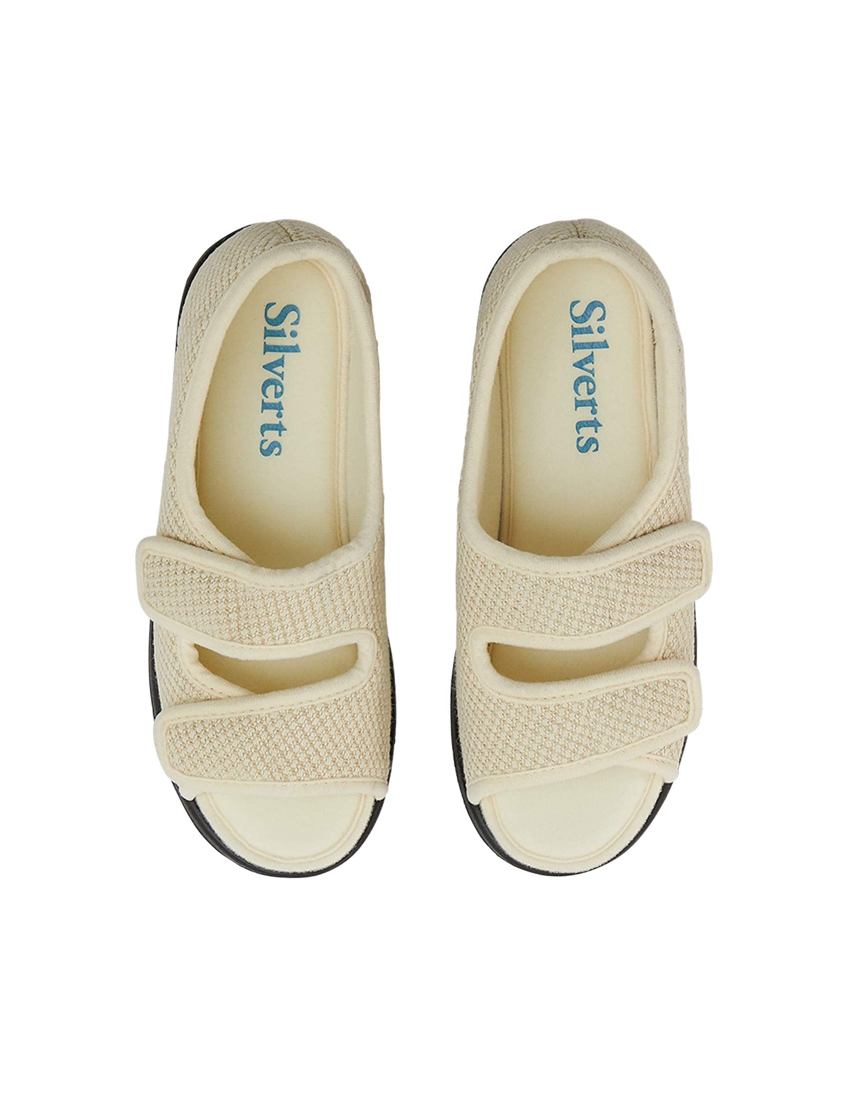 Silvert's Recovery Sandals with a fluid barrier protecting against spills and odors