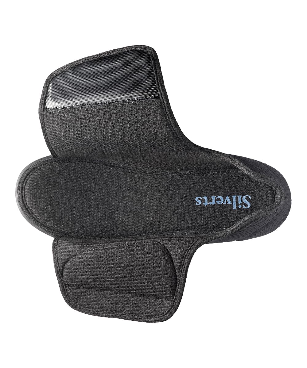 Silvert's fluid barrier slippers protect against spills and odors.