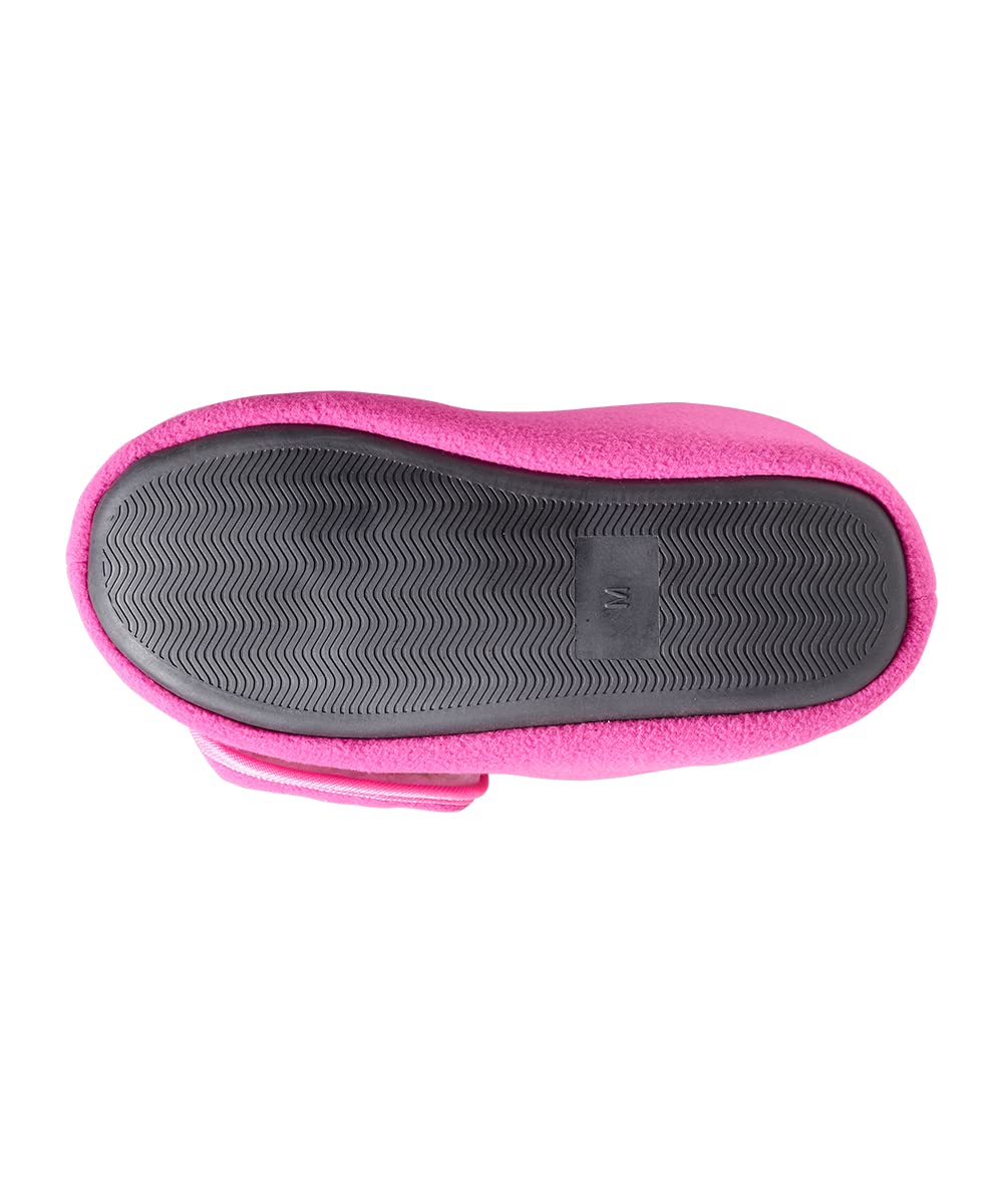 Silvert's fuchsia diabetic slippers offer stylish, practical senior footwear