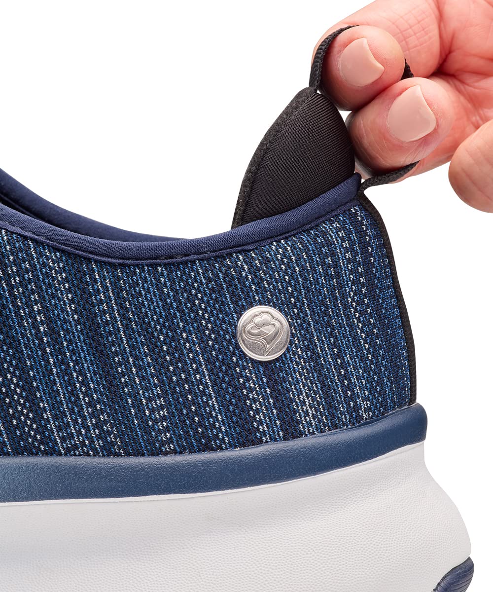 Silvert's lightweight cushioned sole promotes stable indoor and outdoor walking.
