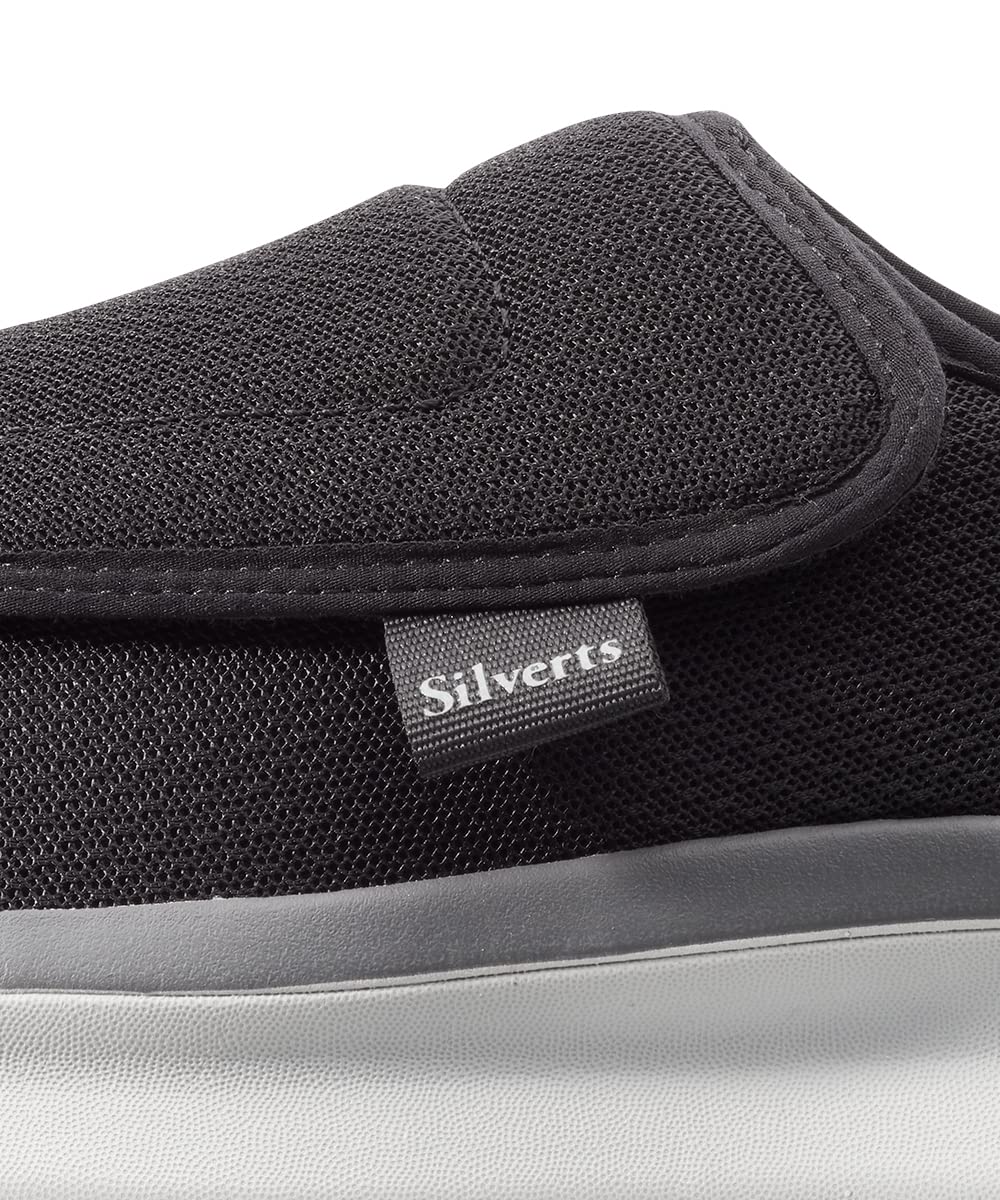 Silvert's built-in arch support and heel cushion enhance day-long comfort.