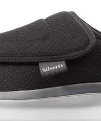 Silvert's built-in arch support and heel cushion enhance day-long comfort.