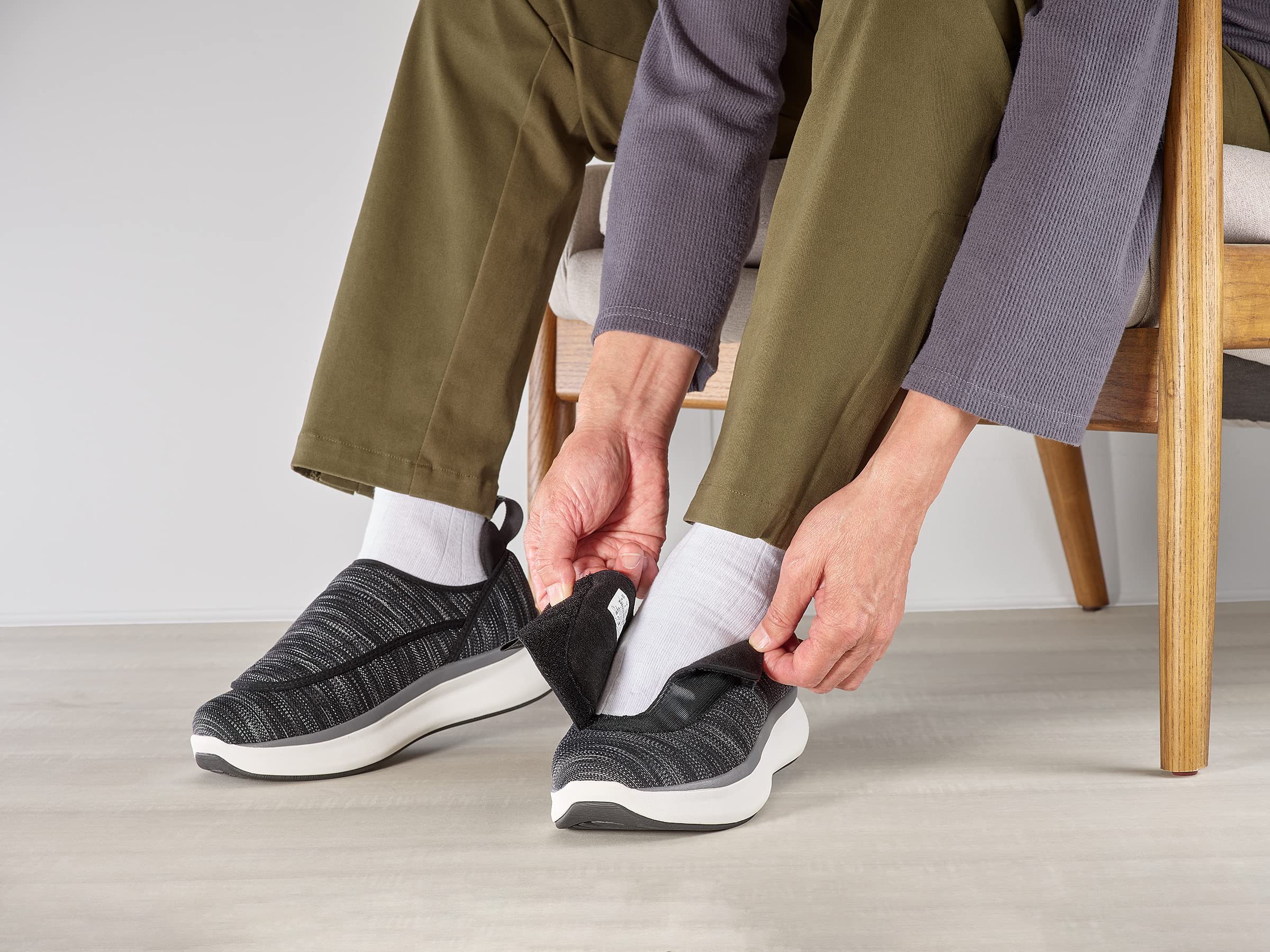 Silvert's Easy Grip pull-on design aids seamless wear and gentle entry.