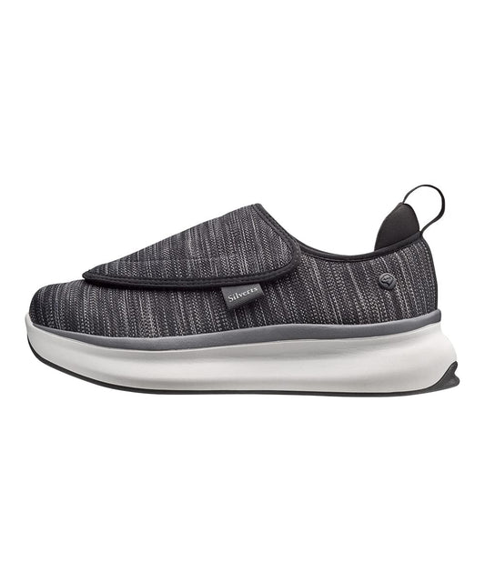Silvert's Men's Extra Wide Comfort Shoes front view with stable support for daily walks