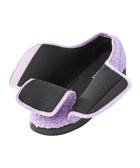 Silvert's slippers with removable insole for added depth and compatibility with orthotics.