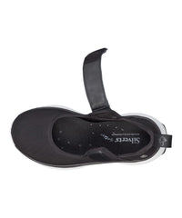 Silvert's removable insole and spacers shown for customized width.