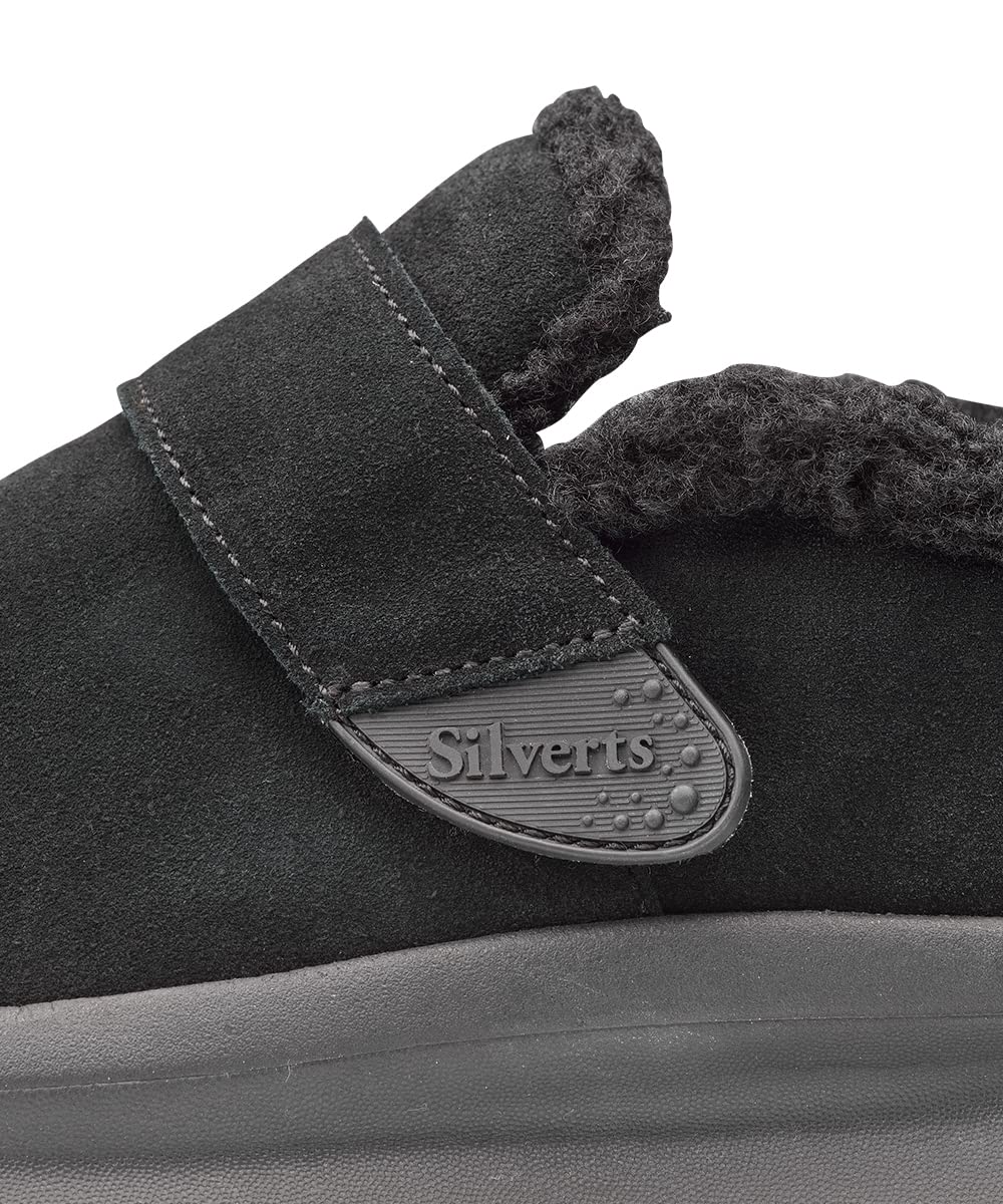 Silvert's Sherpa lining adds warmth and plush comfort for cold days.