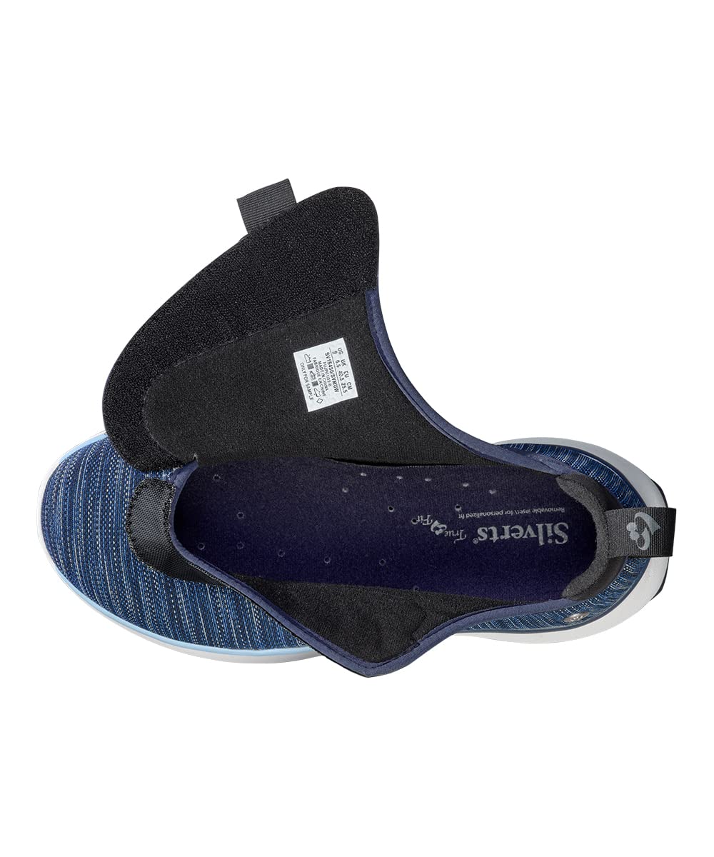 Silvert's slip-resistant outsole enhances traction on tile and smooth floors.