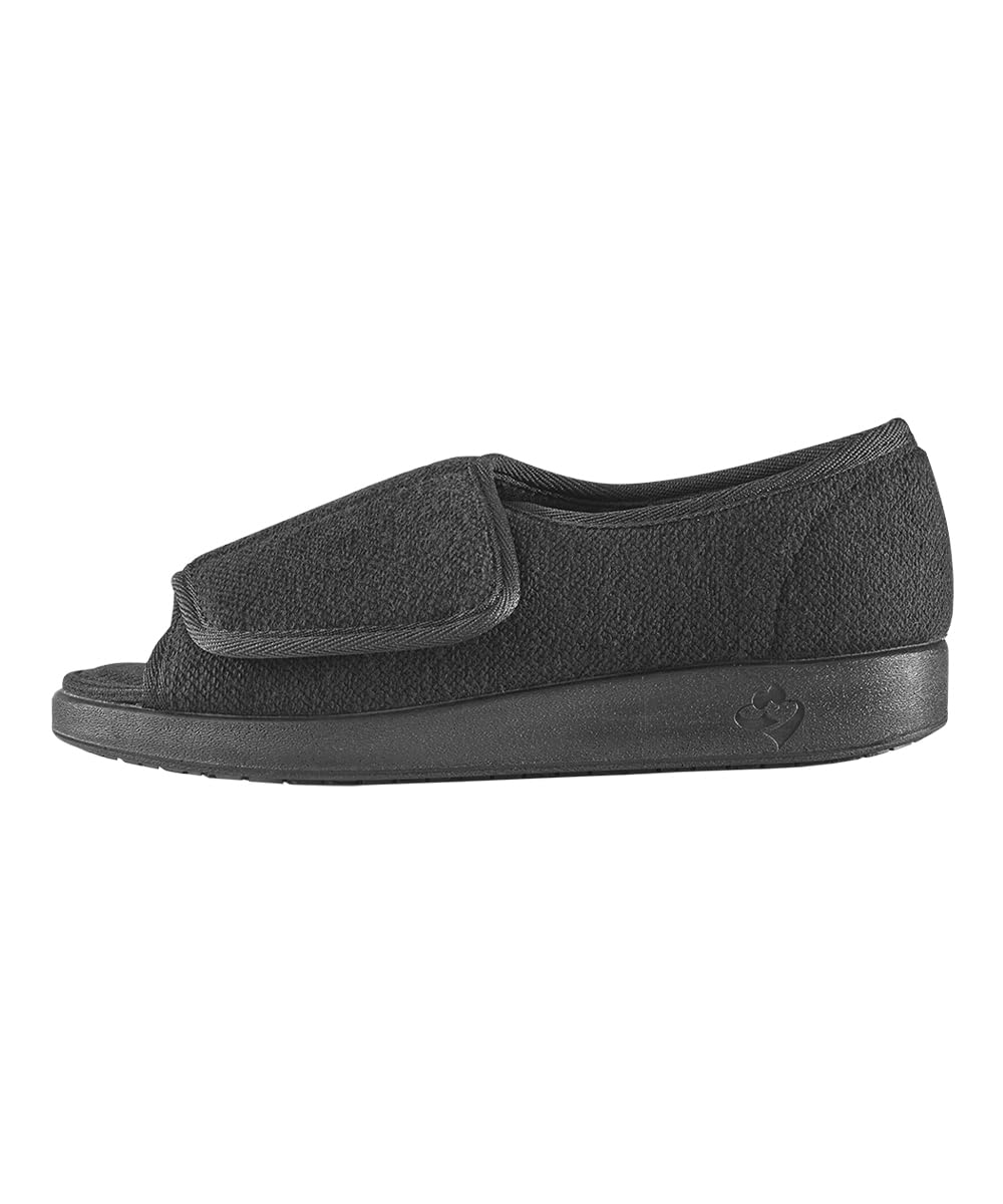 Silverts slip-resistant outsole supports stable footing indoors and outdoors.
