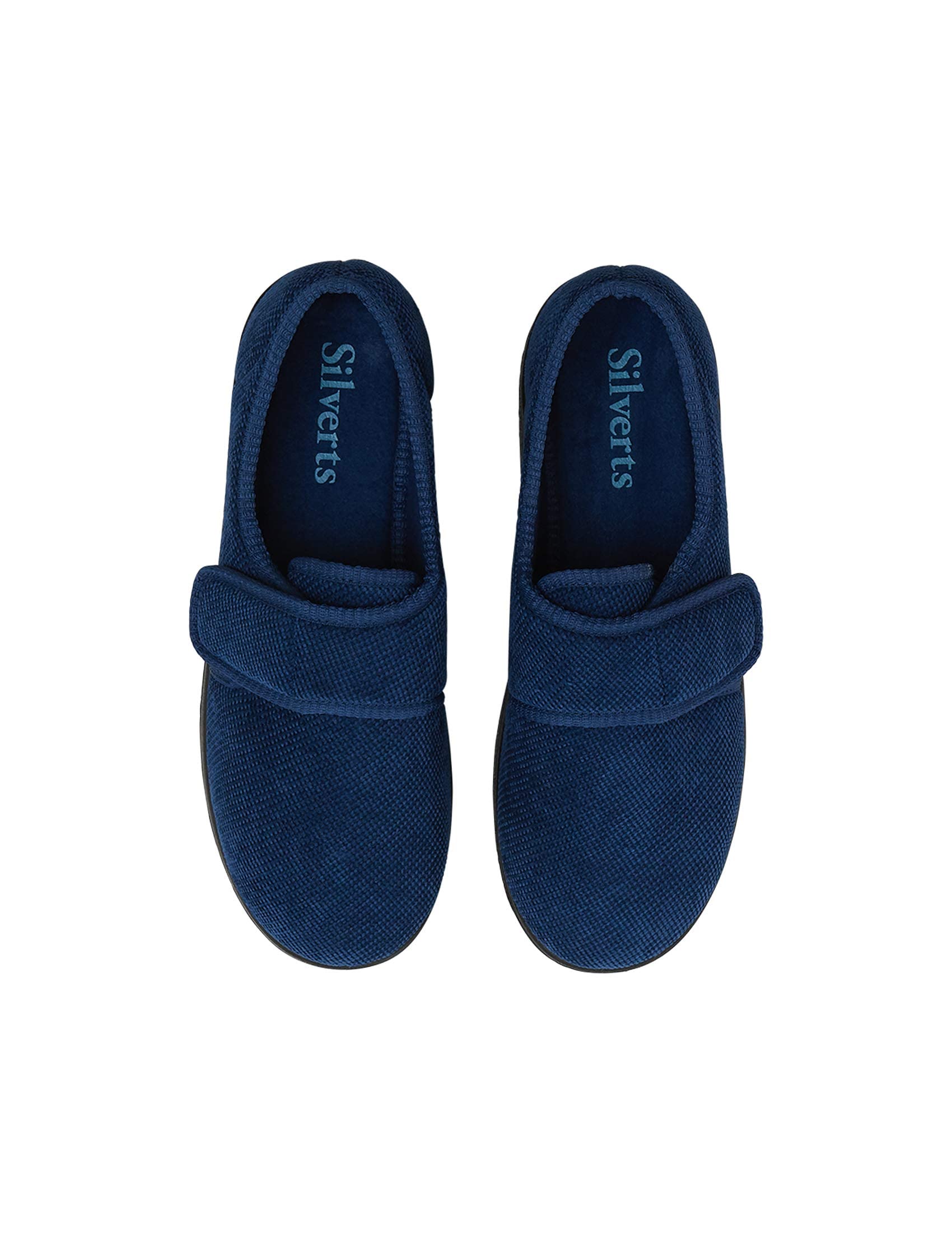 Silvert's wide-fit slippers designed for comfort and support, suitable for edema.