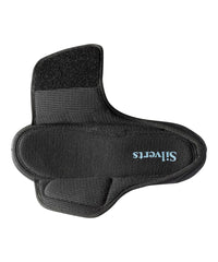 Silverts open toe sandal promotes airflow to keep feet dry and comfortable.
