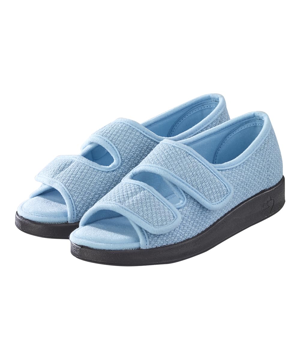 Silverts women's adjustable sandal with extra-wide fit for swollen feet and daily comfort