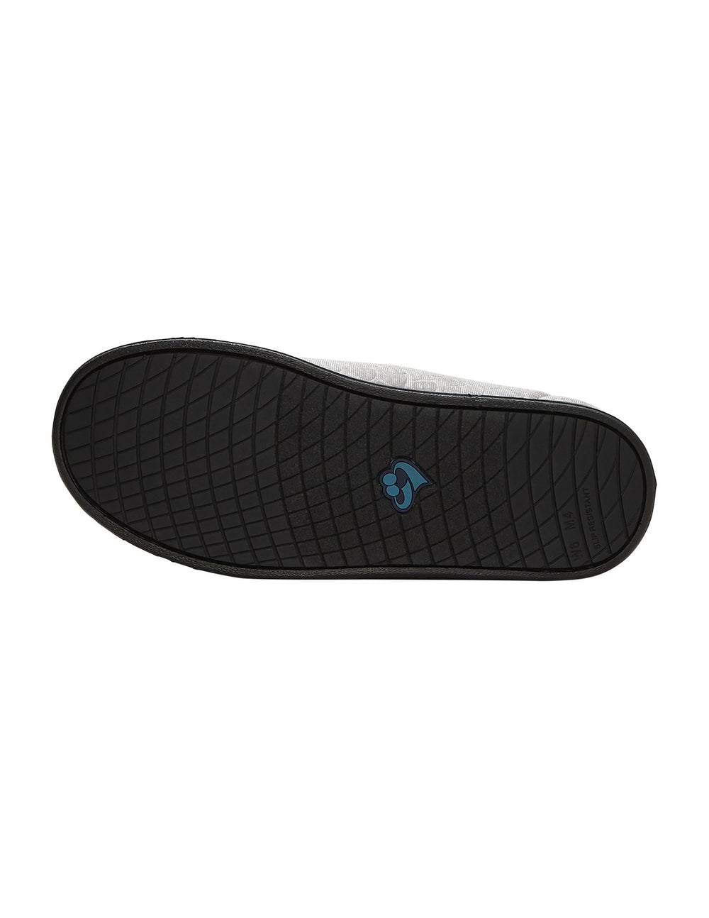 Fluid barrier feature on Silvert's Jewel Slippers protecting against spills