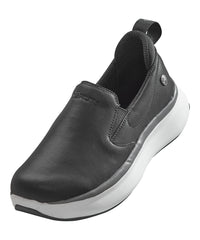 Silvert's wide-width shoe with True Fit removable insole for customized comfort.