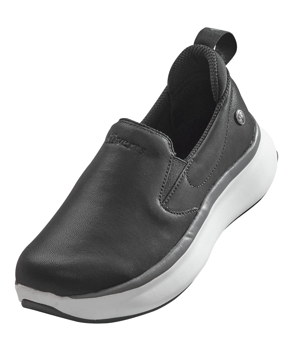 Silvert's True Fit system with removable insole and spacers enables customizable width from B to 2E.