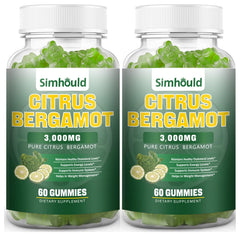 Simhould Citrus Bergamot Gummies pack with lime flavor for daily support.