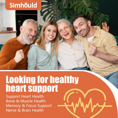 Bright Simhould CoQ10 gummies held in hand for daily use.