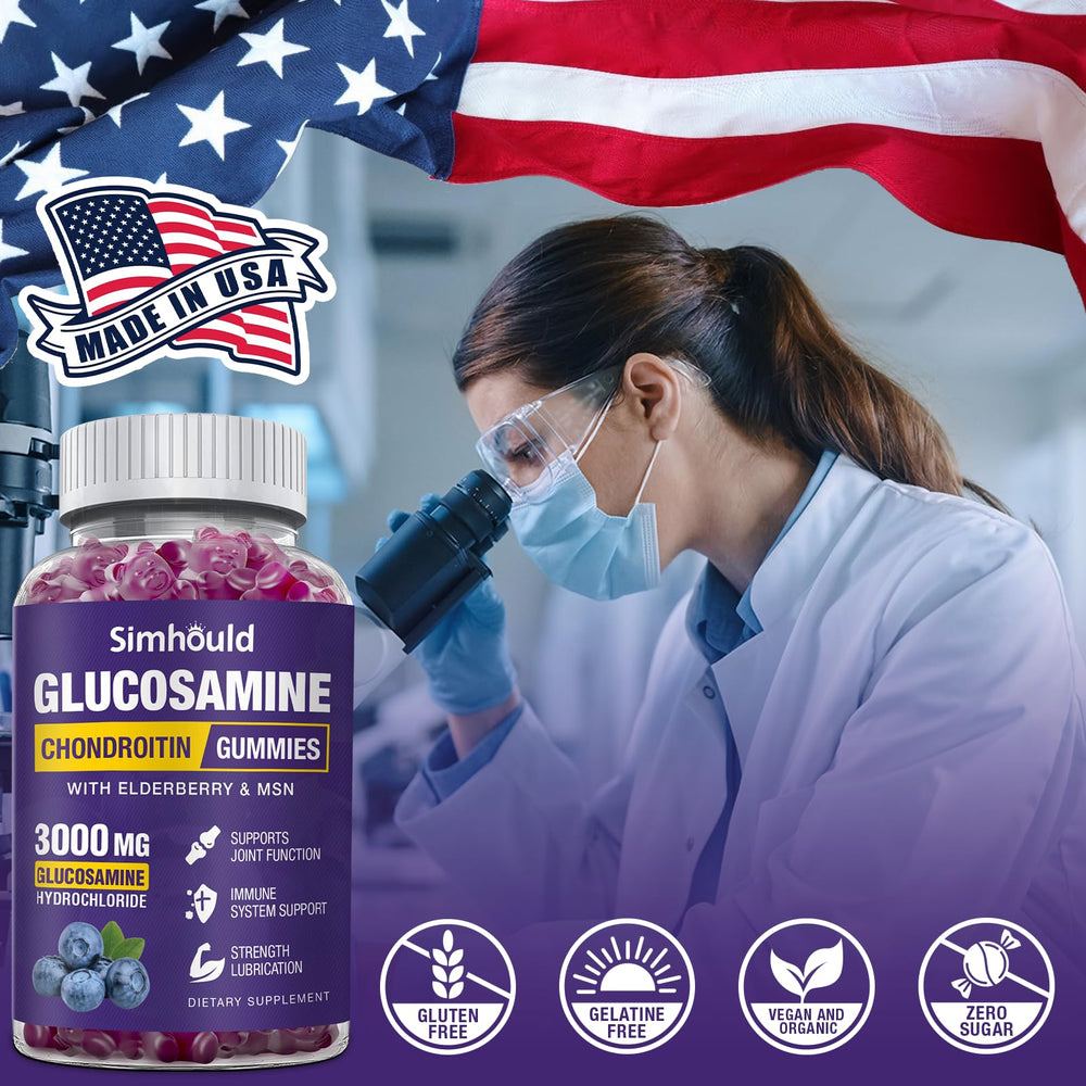Travel-friendly Simhould bottle designed for daily joint support on the go.