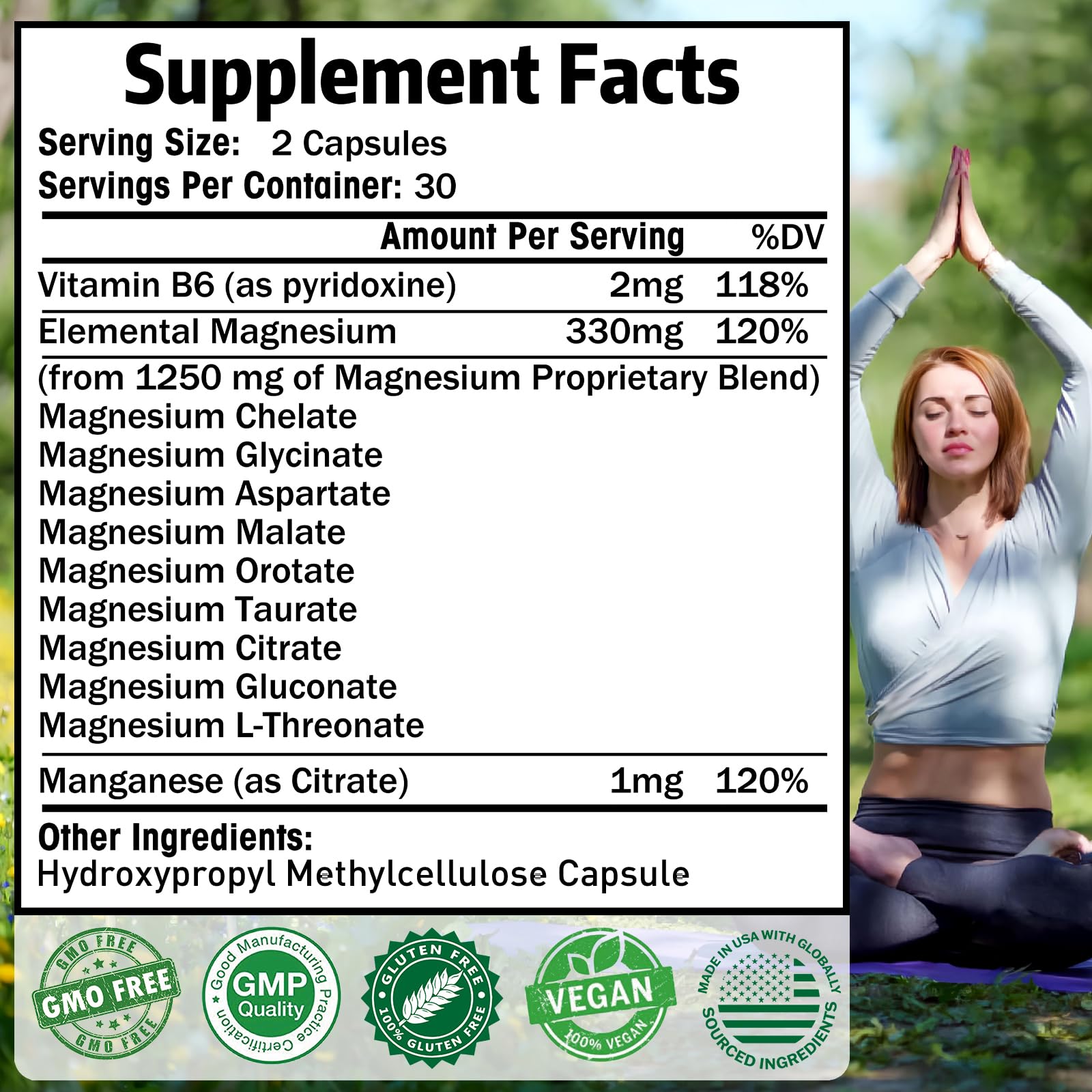 Simlike bottle with capsules on table suggests total body support