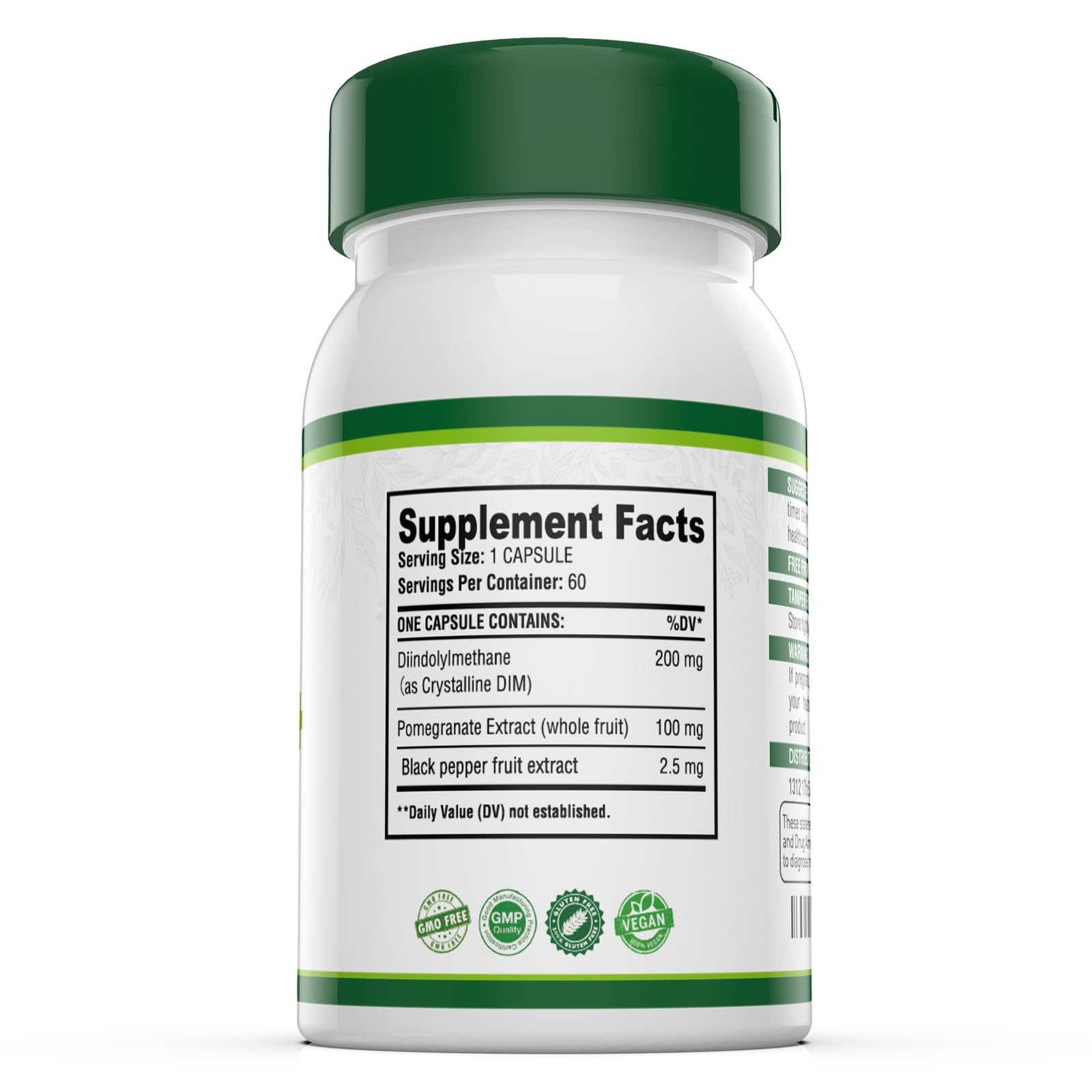 Simlike bottle pouring capsules demonstrates convenient daily intake for hormone optimization.