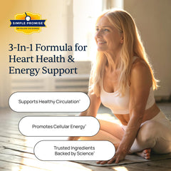 Simple Promise CardioClear7 capsules ready for daily use.