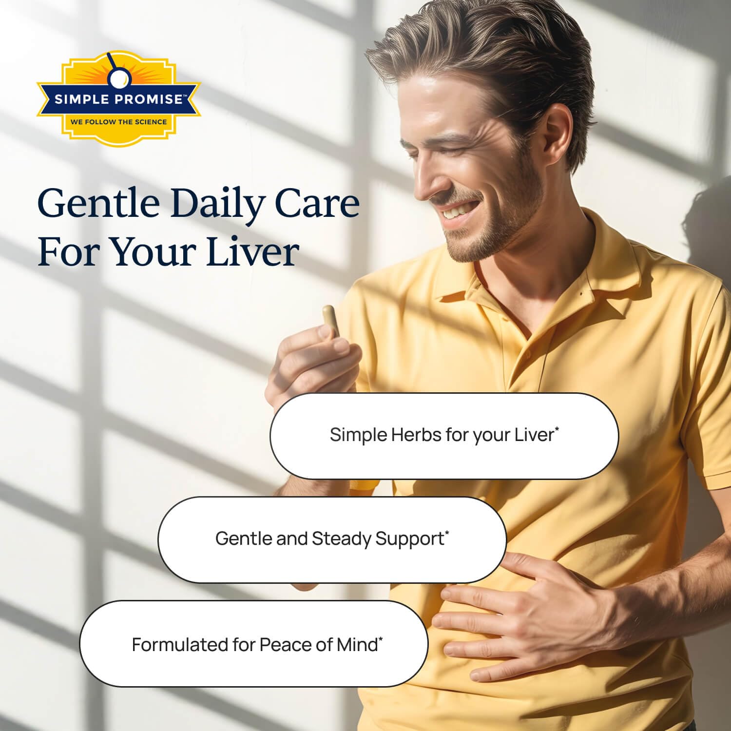 Levitox bottle pouring capsules for on-the-go liver care.