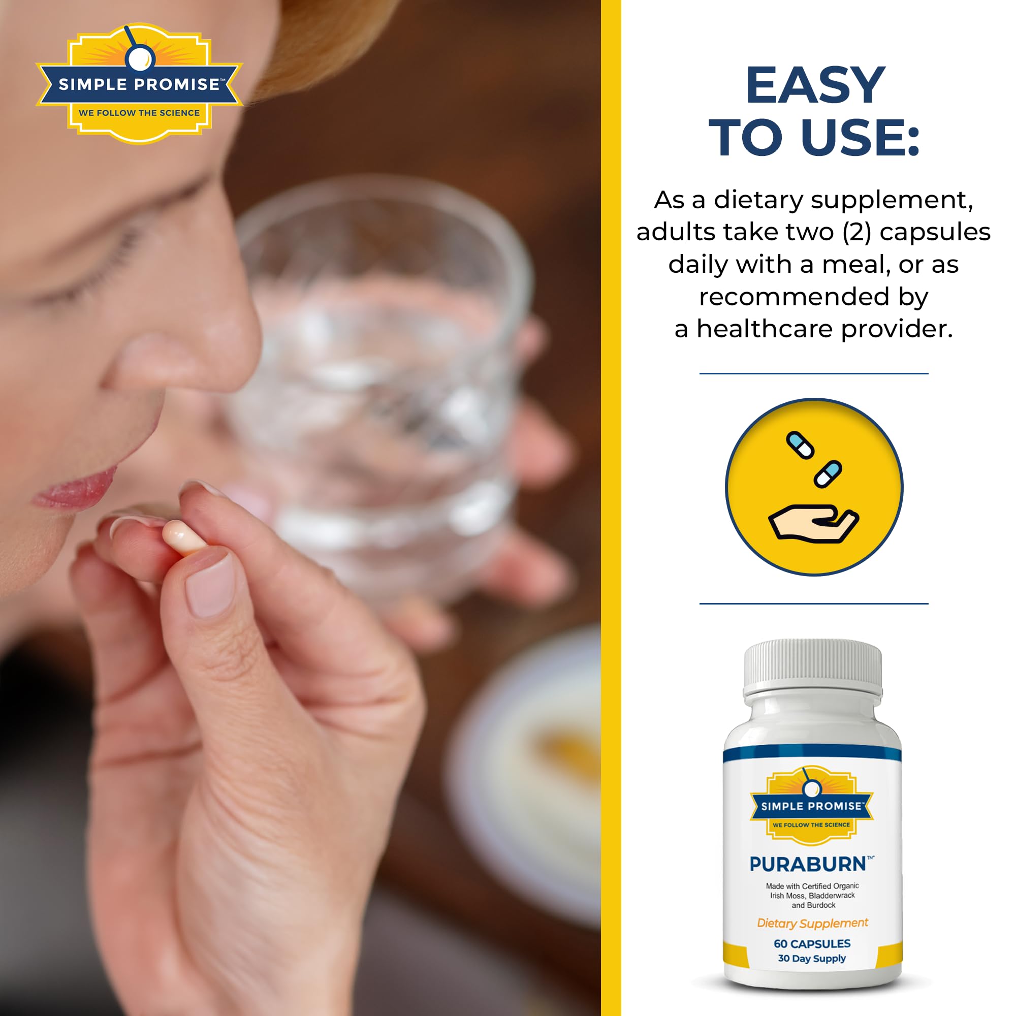 BioPerine enriched capsule label indicates enhanced absorption
