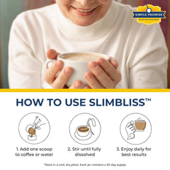 SlimBliss keto-friendly packaging communicates sugar-free and vegan-friendly benefits
