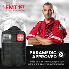 Simpleone first aid kit organized layout for fast access to essentials.